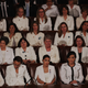 Female lawmakers dressed in white watch as President Donald Trump delivers the State of the Union address in the chamber of the U.S. House of Representatives at the U.S. Capitol Building on February 5, 2019 in Washington, DC. A group of female Democratic lawmakers chose to wear white to the speech in solidarity with women and a nod to the suffragette movement.